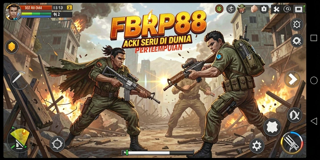 Tangkapan layar mendebarkan dari gameplay FBRP88 yang penuh aksi.