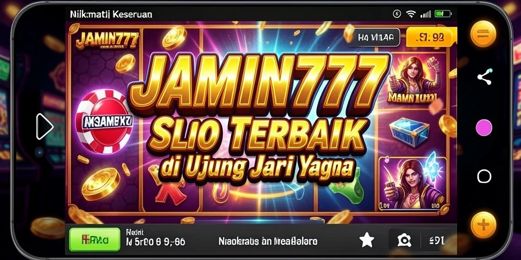 Screenshot gameplay JAMIN777 yang menampilkan serunya bermain slot.