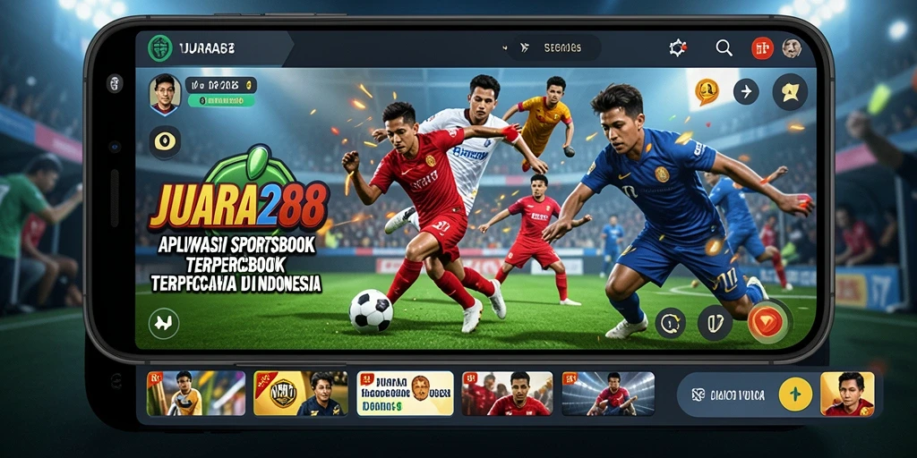Tampilan antarmuka JUARA288 dengan statistik dan pilihan taruhan.