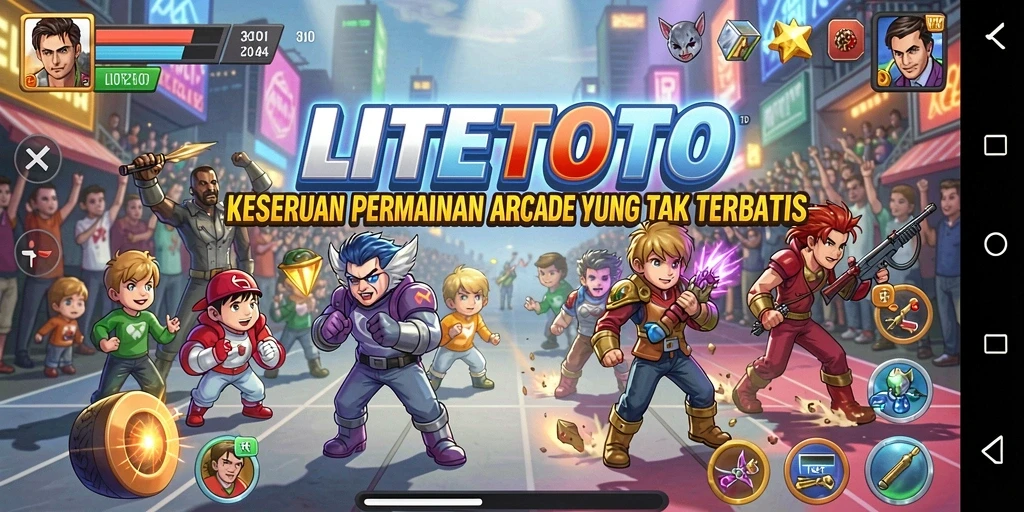 Screenshot gameplay LITETOTO yang menarik dan penuh aksi.
