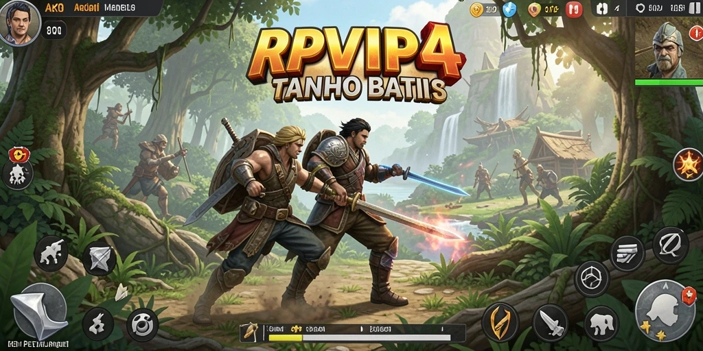 Tampilkan aksi mendebarkan dalam gameplay RPVIP4.